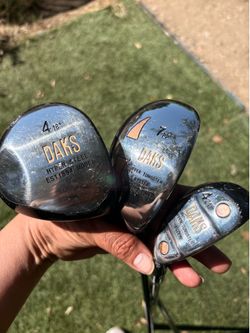 Daks golf clubs set of 3
