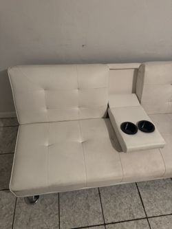 White Futon