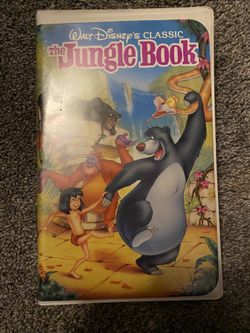 The jungle book VHS tape