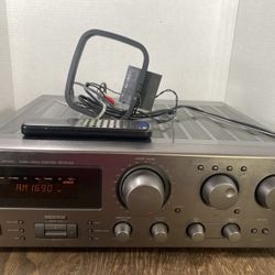 JVC 5.1 Ch Home Theater Surround Sound Receiver AM FM Stereo RX-517V W/ Remote