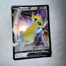 Aegislash V #126 Pokemon Vivid Voltage 