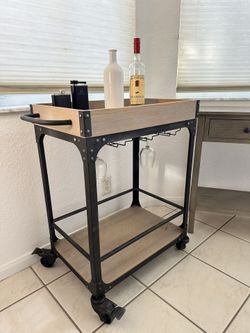 Rolling Bar Table