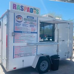 Carreta para Snack y Raspados  Marca LOOK Año 2019 Color Blanca 