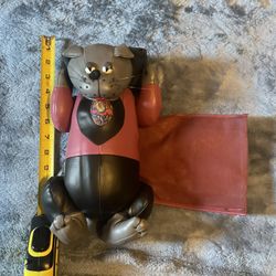 Vintage Leather Couch Pouct TV