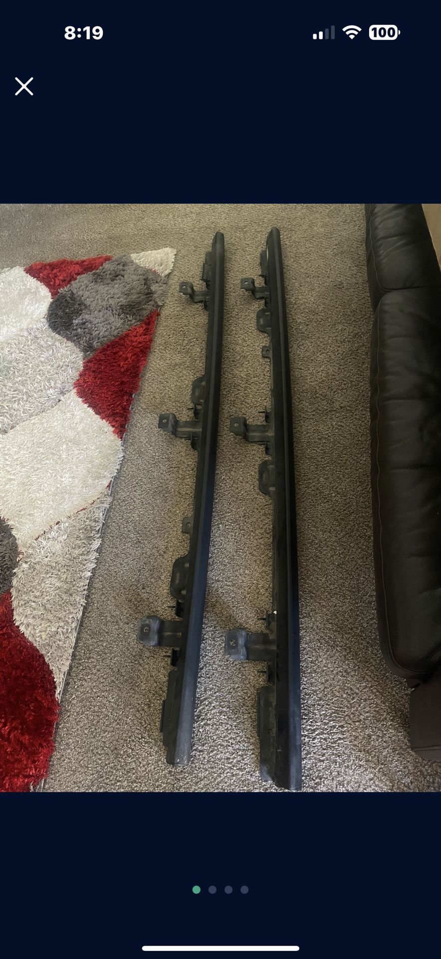 Jeep Wrangler Rubicon 2018-2023 Side Rails