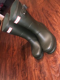 Men hunter rain boots