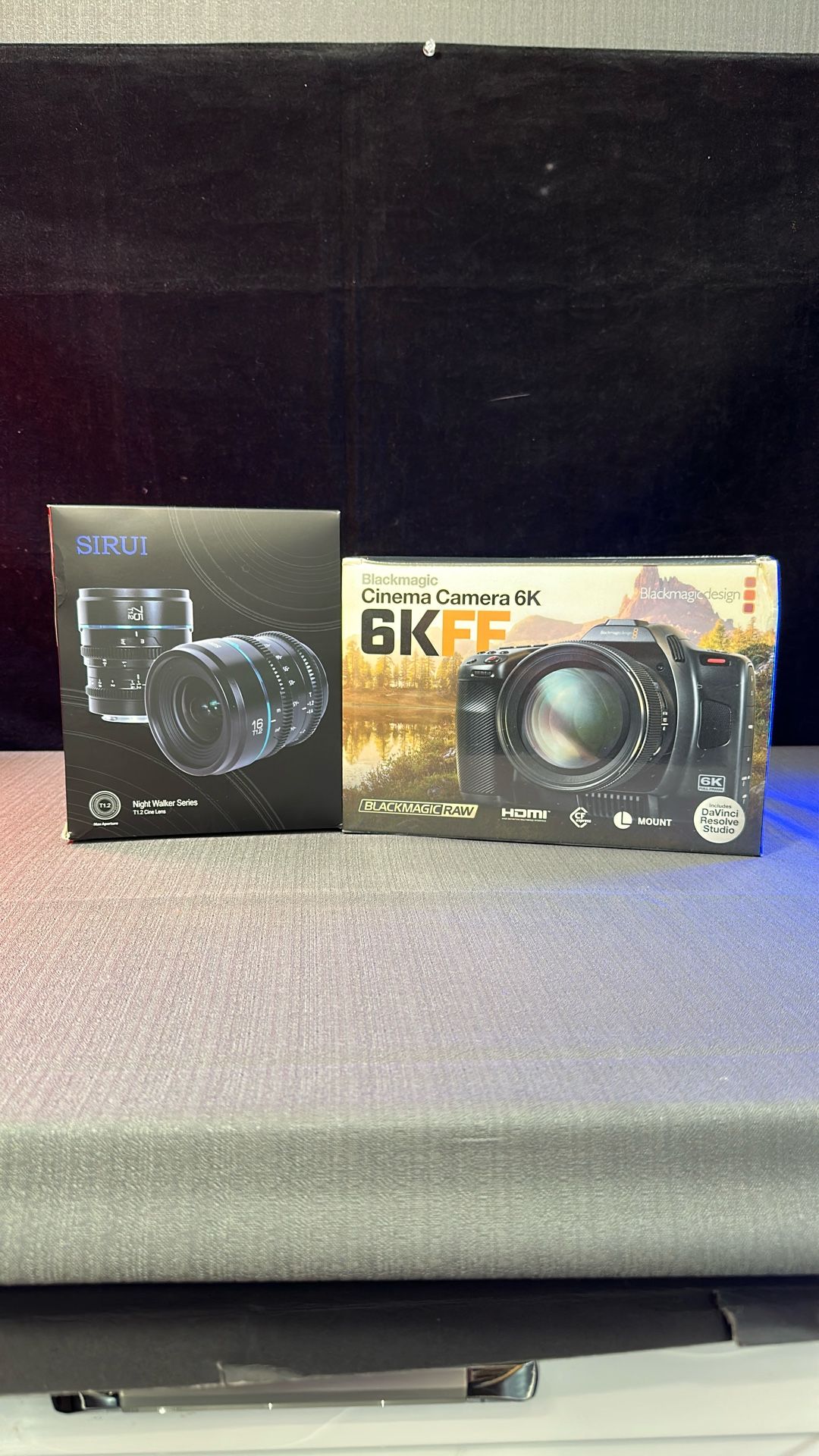 Cinema Camera 6K FF (Leica L) With  Sirui Night Walker Series 16mm And 75mm T1.2