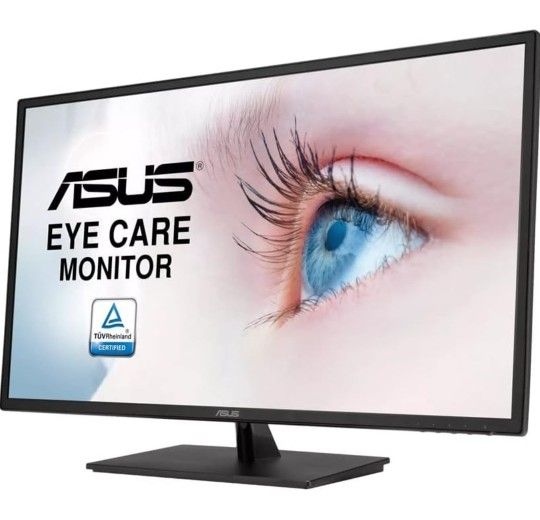 ASUS 31.5” 1080P Monitor (VA329HE) - Full HD, IPS, 75Hz, Adaptive-Sync, Eye Care, Low Blue Light, Flicker Free, HDMI, VGA, Wall Mountable, Tilt Adjust