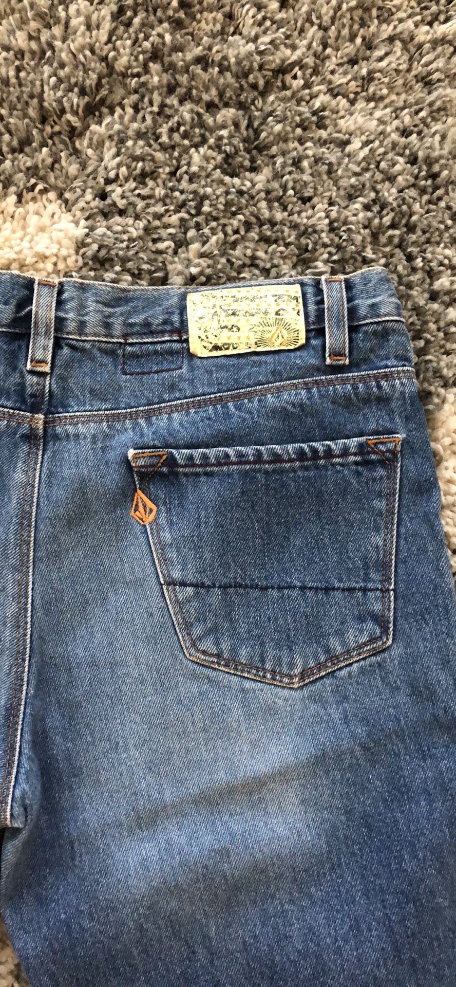 Volcom “Lady Low Down” Bootcut Jeans Size 7