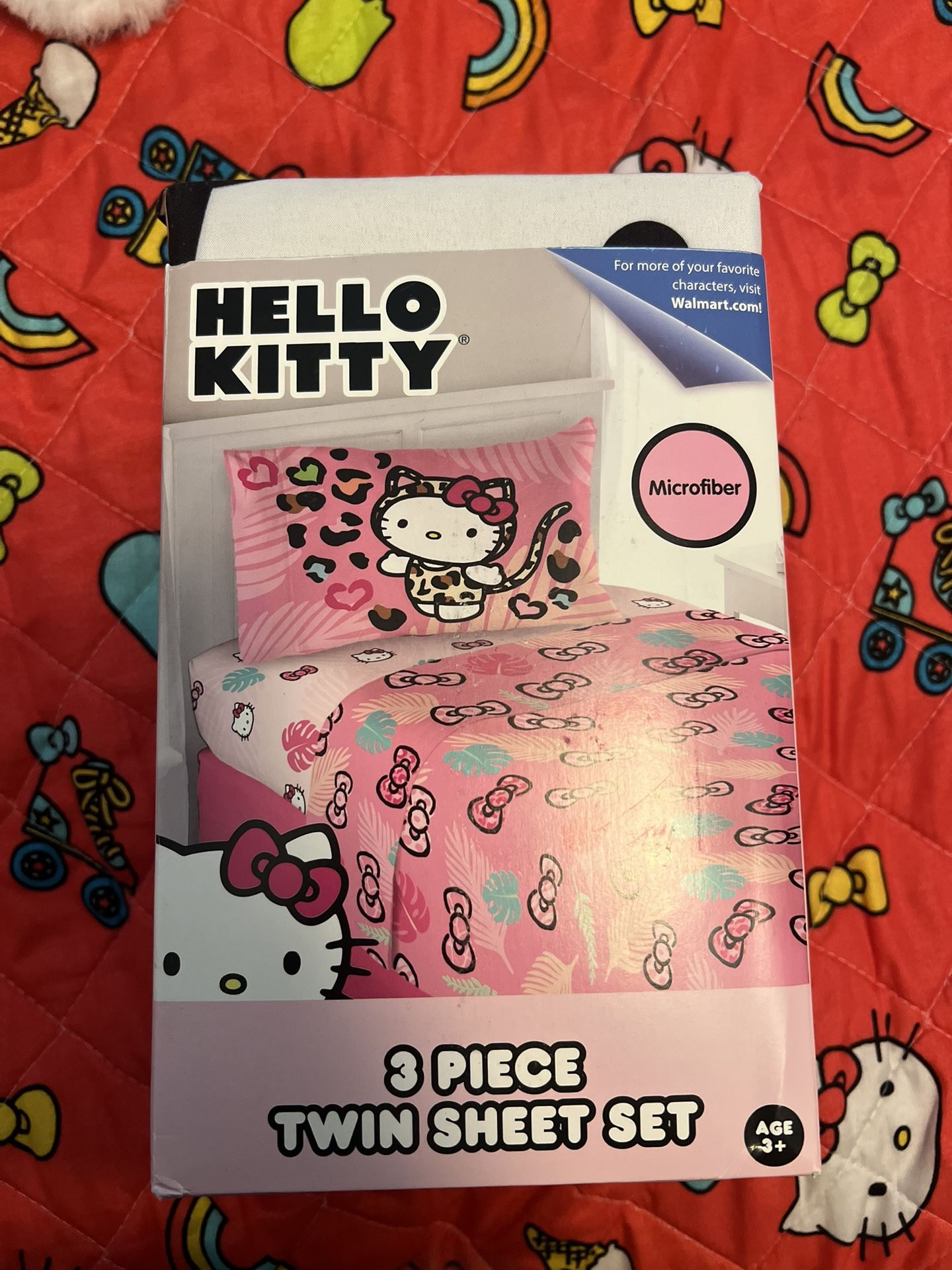 Hello Kitty Twin Size New $10- 