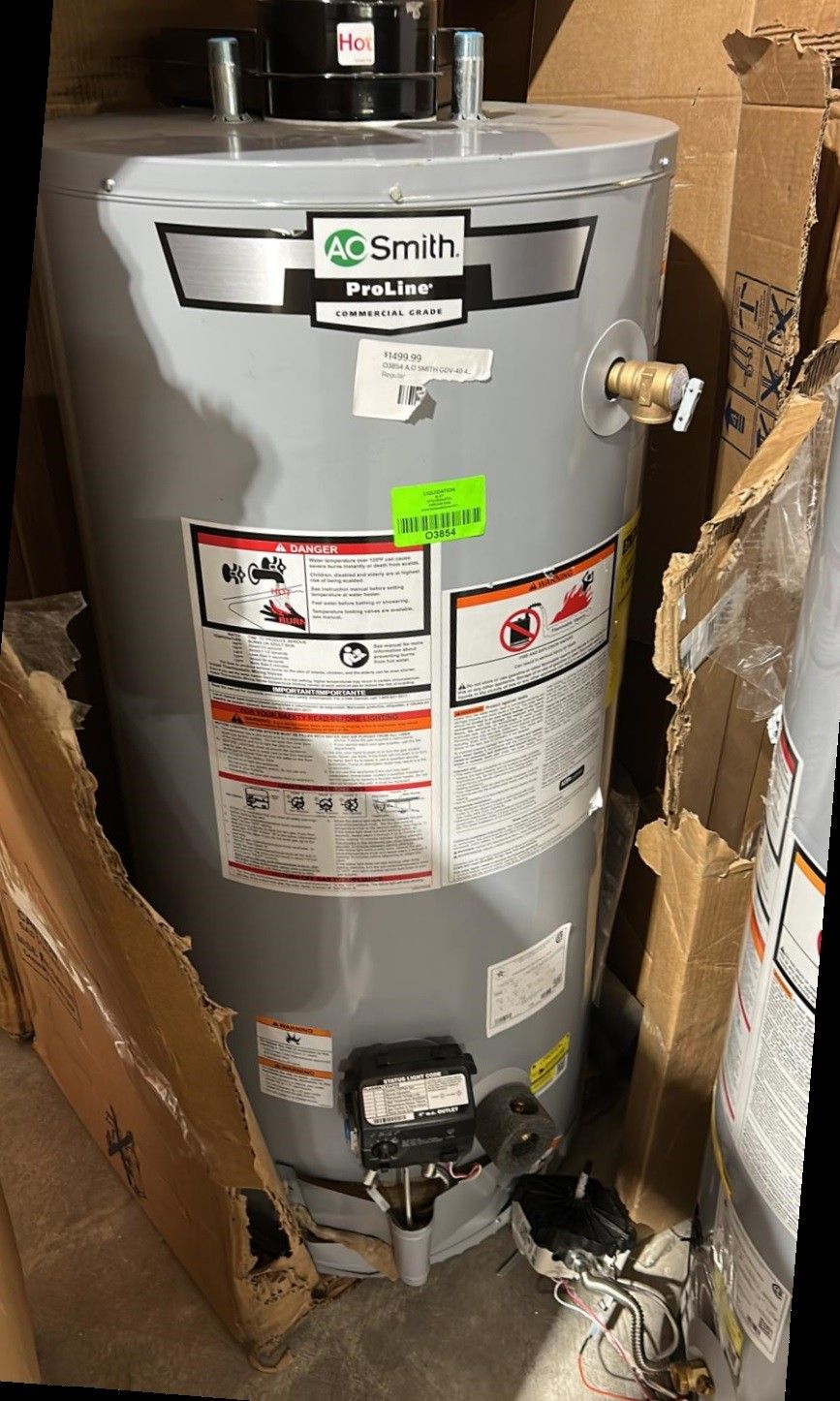 SMITH GDV 40 40 Gallon ProLine Water Heater