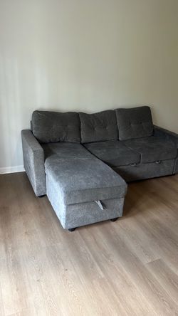 Couch with storage space
