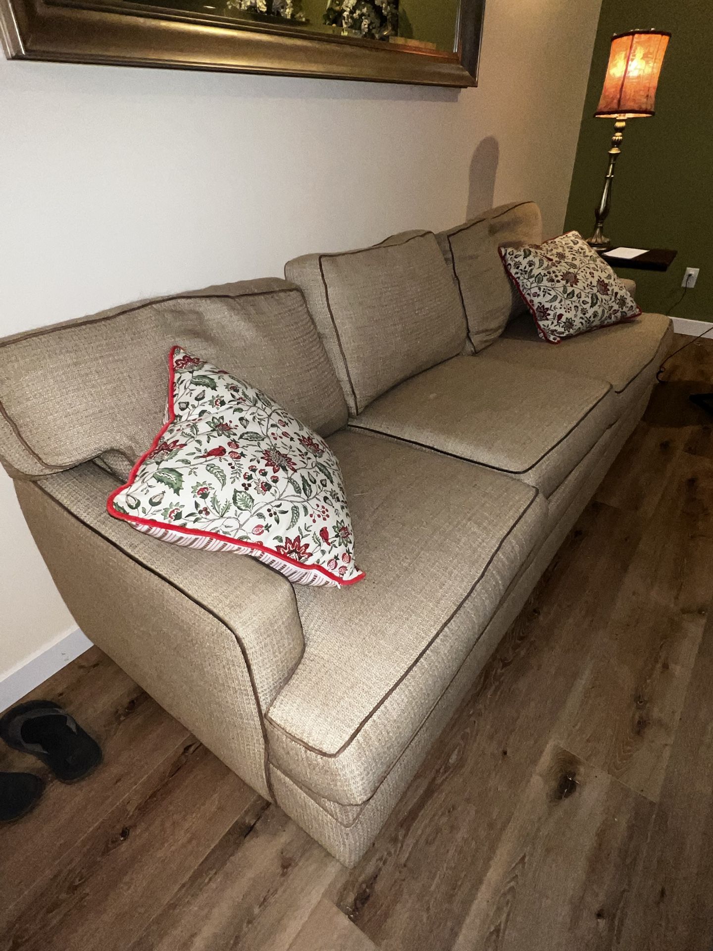 Free Sofa And Love Seat.