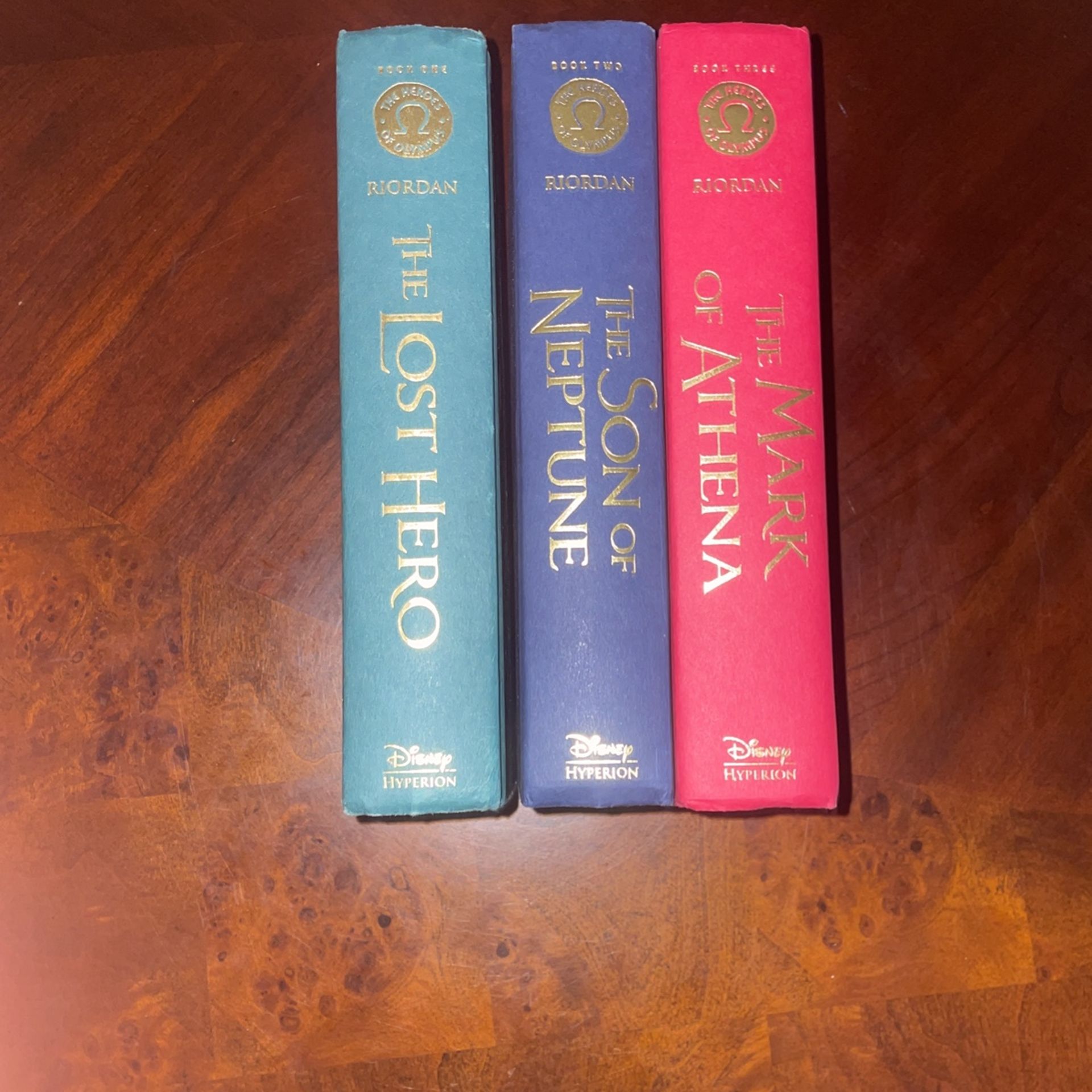The Heroes Of Olympus Books 1-3