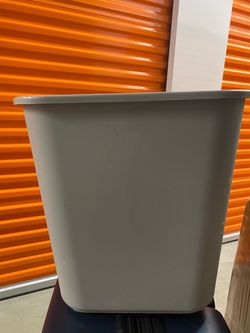 Rubbermaid® Office Trash Can - 3 Gallon,  grey and beige