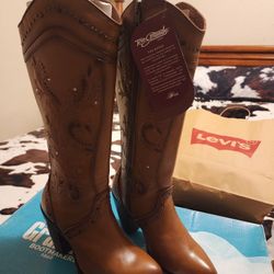 Leather Boots 