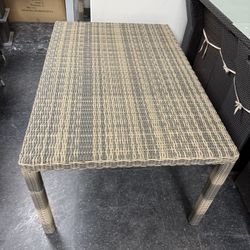 Patio Furniture Dinning Table Only  39.5x59x29”
