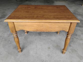 Vintage Wooden Coffee Table or End Table - Clean - Ready to Use