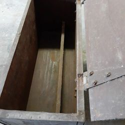 Wooden Chest Circa WWII