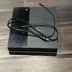 PS4 With Power Cord