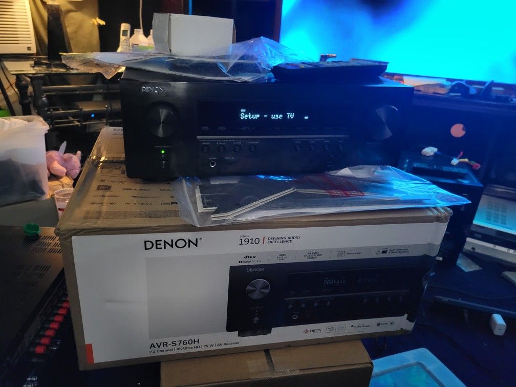 Denon AVR-S760H New In Box