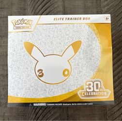 Pokemon 30th Celebration Elite Trainer Box