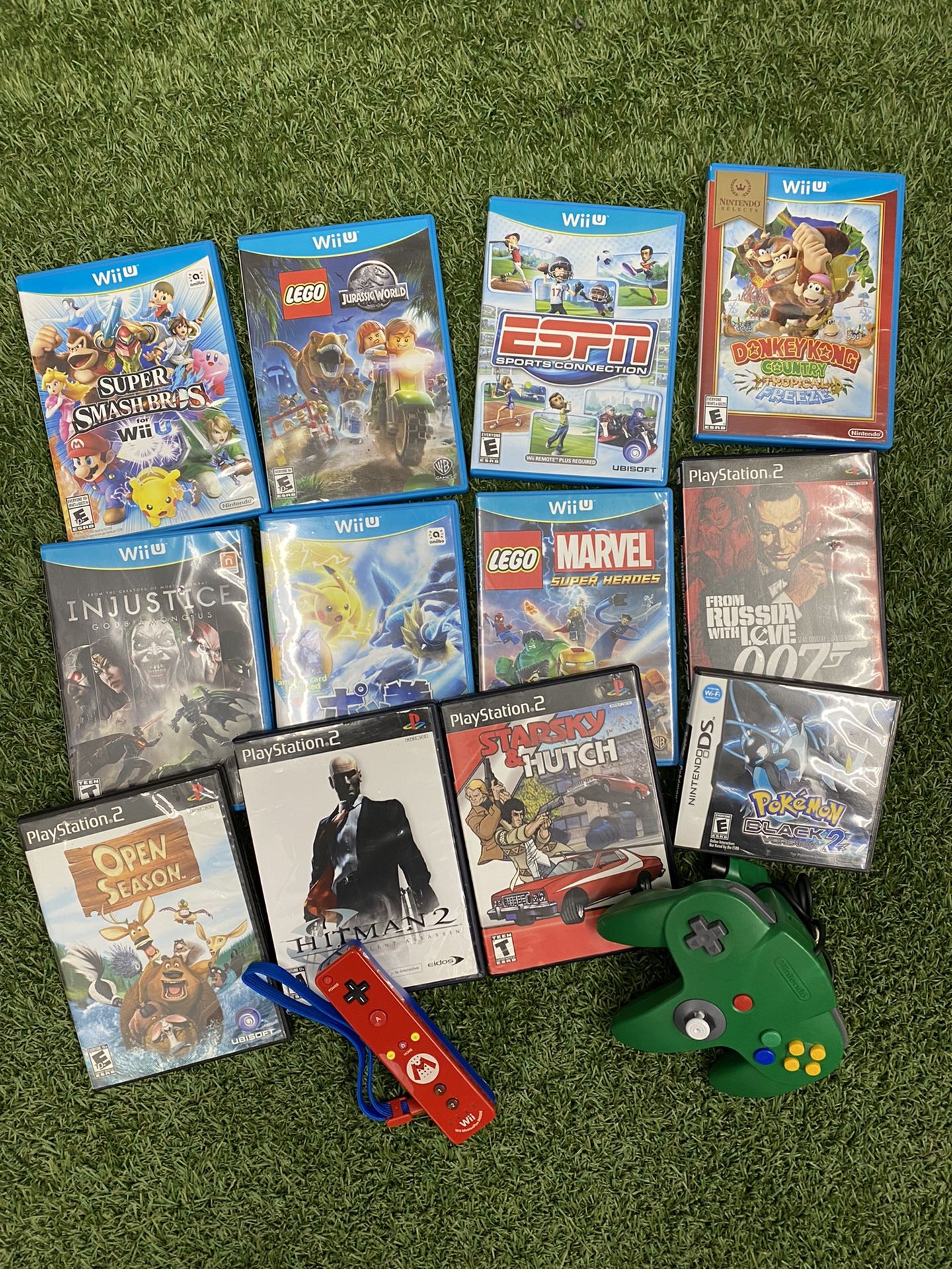 Nintendo Wii U, Wii U, PlayStation 2, PS2, Nintendo DS, Pokémon Black Version 2, Wii, Nintendo 64, N64
