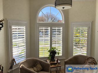 Persianas Plantation, Basswood y Polyvinyl, Instalacion, 909-681-7003