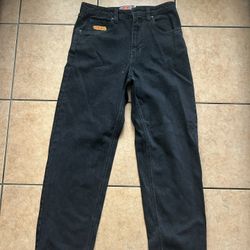 Empyre Black Baggy Jeans