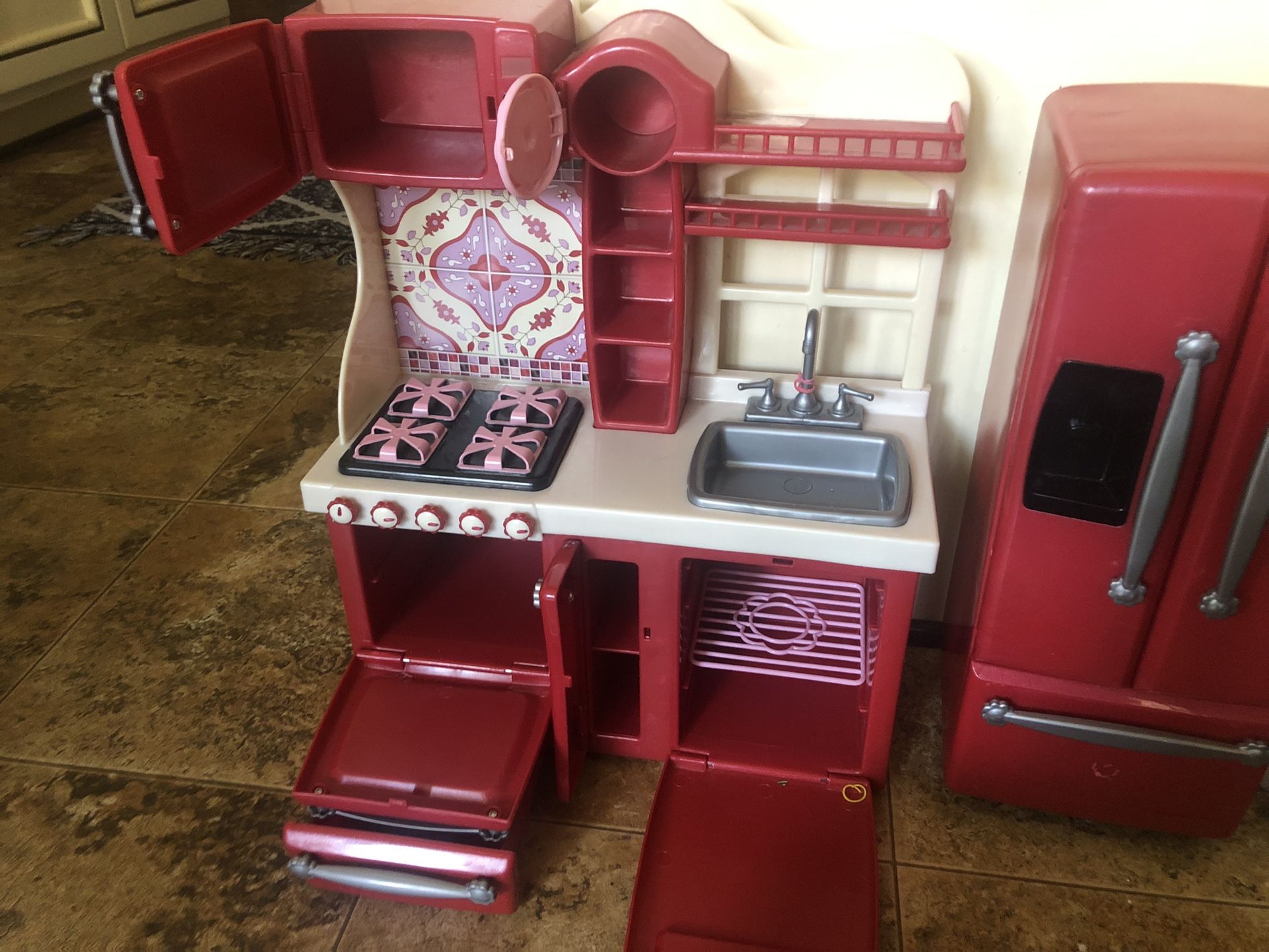 Our generation 2024 kitchen set red