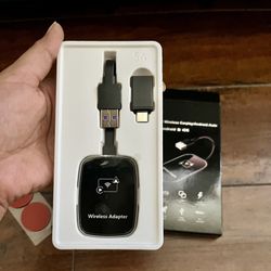 Wireless CarPlay & Android Auto Adapter 2-in-1, Plug & Play, Convert Wired to Wireless for Apple /iOS 10+ /Android 11+ /Cars from 2017  Brand new  Onl