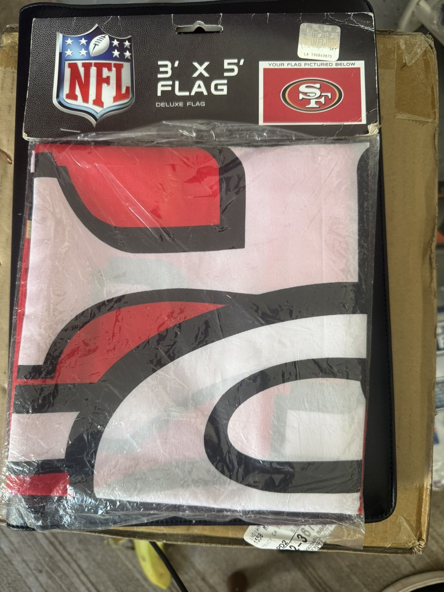 Official SF 49ers 3’x5’ Flag