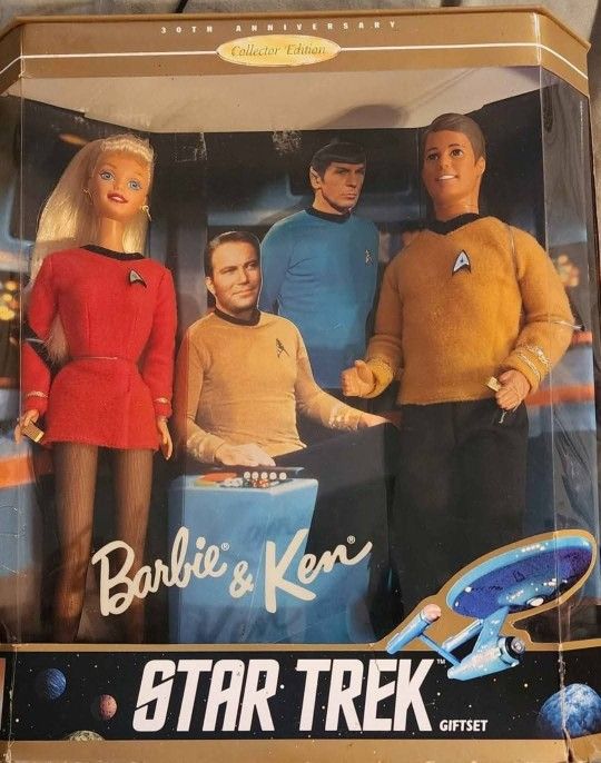 Star TREK Barbie & Ken