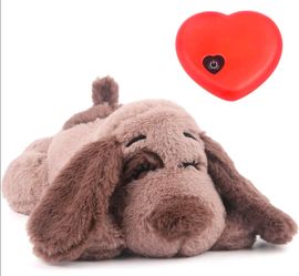 BeberlyShark puppy heartbeat toy dog anxiety relief calming aid