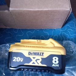 Dewalt Xr 8.0 Battery       Only One 