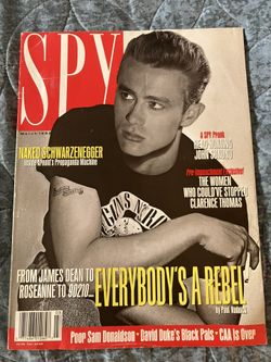 Spy Magazine March 1992 James Dean Factory..