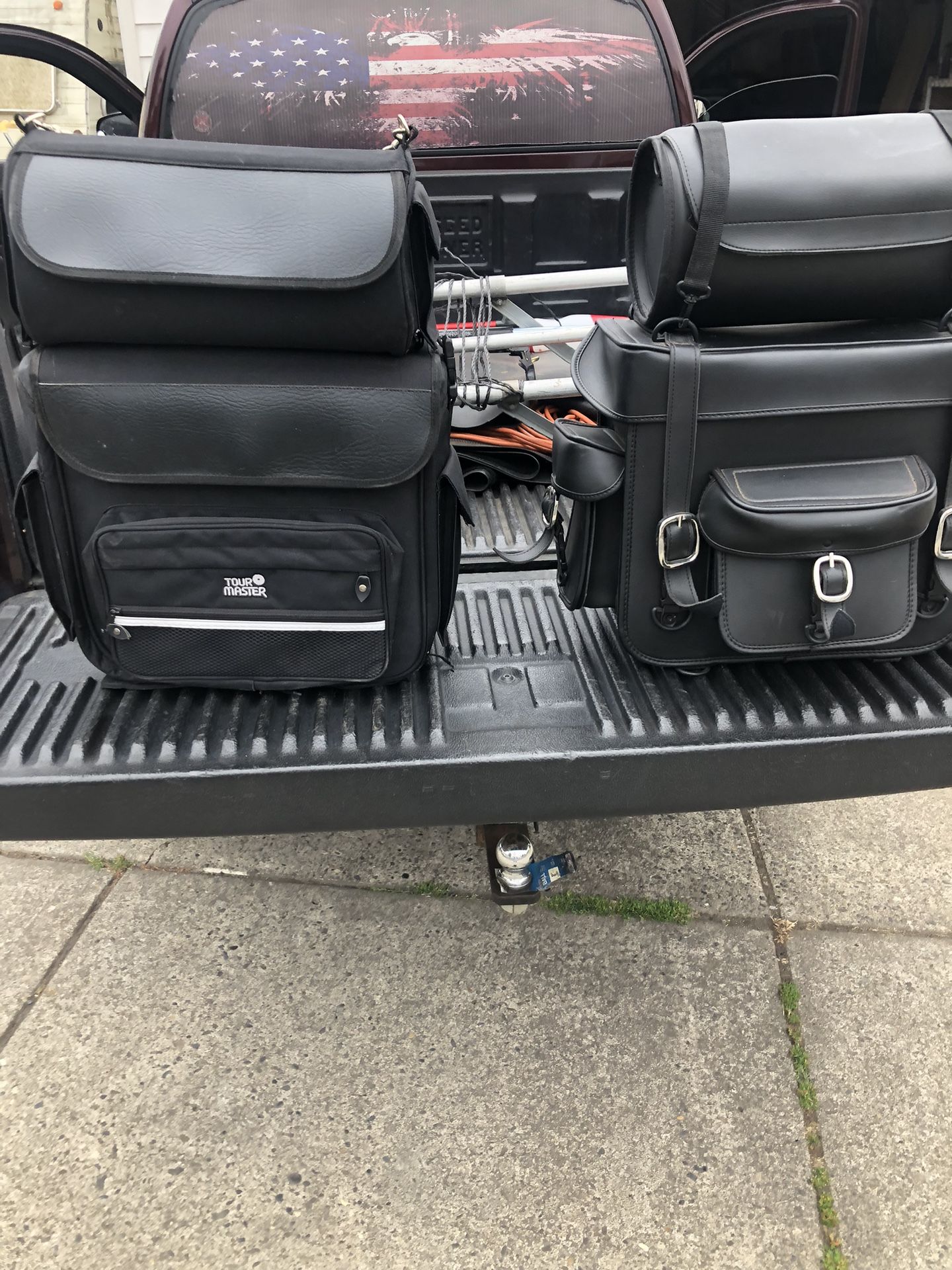 luggage bags for Harley, Davidson, and others
