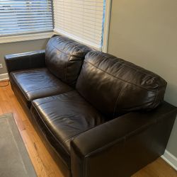 Leather Couch 