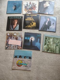 Vintage vinyl records LP Sly & the family stone Eagles Rascals Neil Diamond Leo Sayer etc...