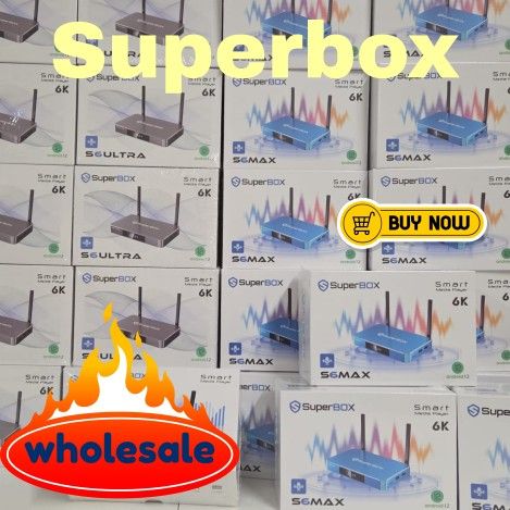 Superbox S6 Max New Smart Tv Box Super Box S6 Android 12
