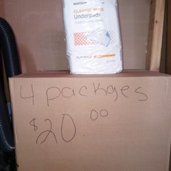 MCKESSON ADULT DIAPERS AND UNDERPADS 