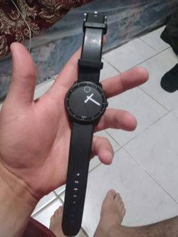 Movado Bold Black Watch