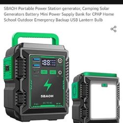 Portable Camp Power Station Generator 