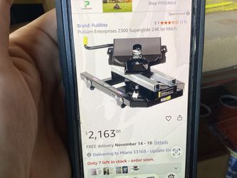 Super glide 5th wheel hitch 2300 24k industry standard trail tow pulliam Rv truck new cheap now cash