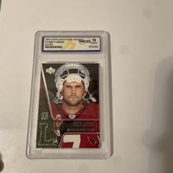Matt Leinart Rookie Slab Grade 10( 2006 Upper Deck)