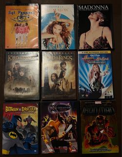 Dvd's used lot(9)