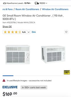 GE Small Room Window Air Conditioner