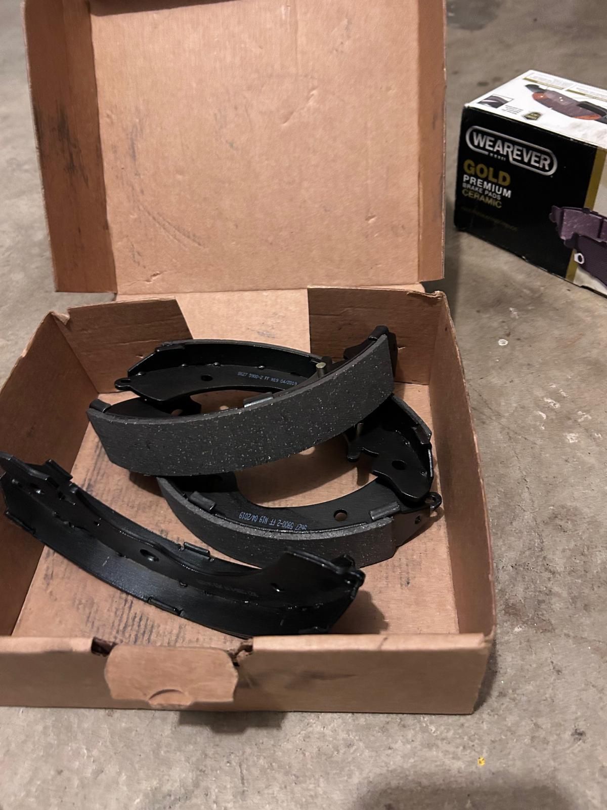 Honda Accord 1996 (brake Pads And Brake Shoes)