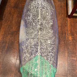 6’2”. Double Bump Quad Fin. Fish