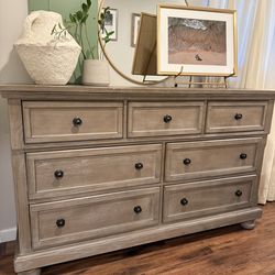 Rustic Wood Dresser